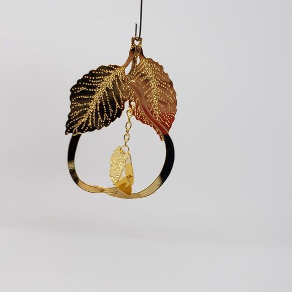 1990 Hallmark Christmas Partridge Brass Keepsake Holiday Ornament. - Picture 2 of 10